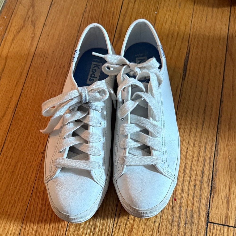 Keds triple kick white sneakers